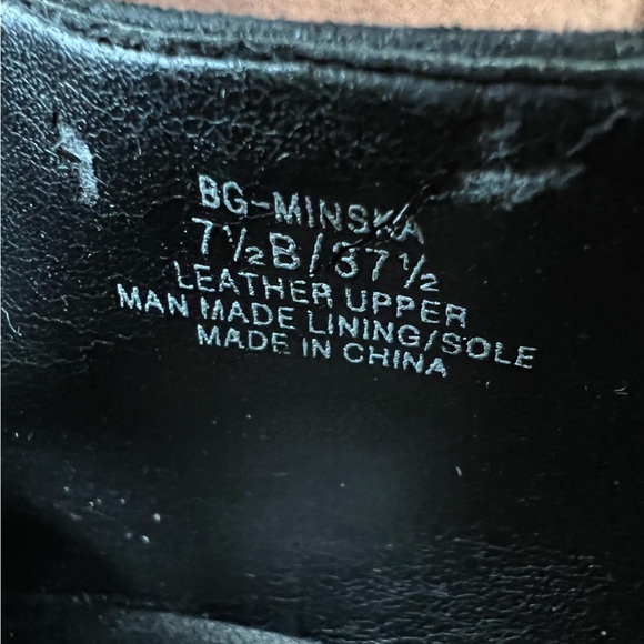 BCBGeneration black suede leather studded stiletto booties black party going out - Picture 12 of 13